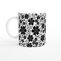 Floral Cups -  Large and Small Ceramic Mugs