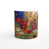 Floral Cups -  Large and Small Ceramic Mugs