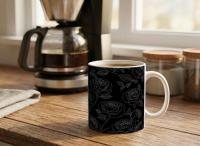 Roses - Floral Cups -  Large and Small Ceramic Mugs