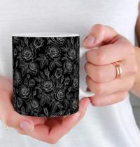 Roses - Floral Cups -  Large and Small Ceramic Mugs