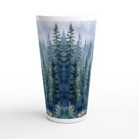 Latte 17oz Ceramic Mug - Coffee or Tea Cup, Extra Tall