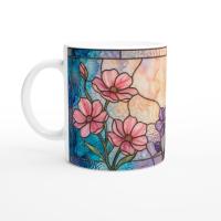 Floral Cups -  Large and Small Ceramic Mugs
