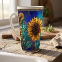 Latte 17oz Ceramic Mug - Coffee or Tea Cup, Extra Tall
