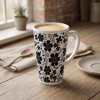 Latte 17oz Ceramic Mug - Coffee or Tea Cup, Extra Tall