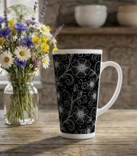 Latte 17oz Ceramic Mug - Coffee or Tea Cup, Extra Tall