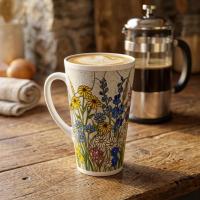 Latte 17oz Ceramic Mug - Coffee or Tea Cup, Extra Tall