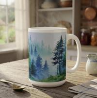 Trees - Cup Set - Forest Large and Small Mugs