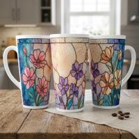 Latte 17oz Ceramic Mug - Coffee or Tea Cup, Extra Tall