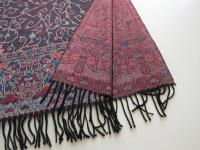Thick & Soft Pashmina Shawl and Scarf for Women, Jacquard Brocade, Blanket Shawl