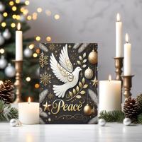 Dove of Peace - Christmas Card - Bulk Pack of Christmas Greeting Cards