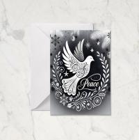 Dove of Peace - Christmas Card - Single or Bulk Pack of Christmas Greeting Cards