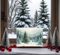 Christmas Gift Cards, Large Note Card, Money Card