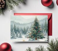 Christmas Gift Cards, Large Note Card, Money Card