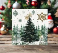 Christmas Gift Cards, Large Note Card, Money Card