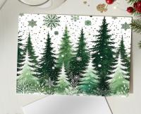 Christmas Gift Cards, Large Note Card, Money Card