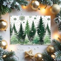 Christmas Gift Cards, Large Note Card, Money Card