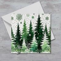 Christmas Gift Cards, Large Note Card, Money Card
