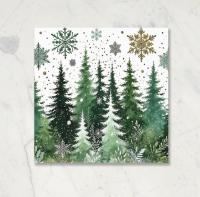 Christmas Gift Cards, Large Note Card, Money Card