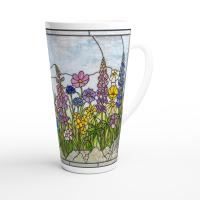 Latte 17oz Ceramic Mug - Coffee or Tea Cup, Extra Tall