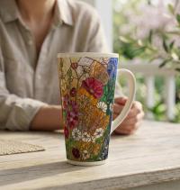 Latte 17oz Ceramic Mug - Coffee or Tea Cup, Extra Tall