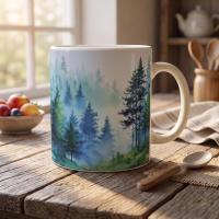 Trees - Cup Set - Forest Large and Small Mugs