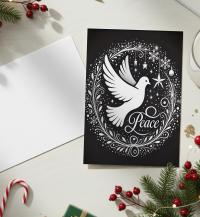 Dove of Peace - Christmas Card - Single or Bulk Pack of Christmas Greeting Cards
