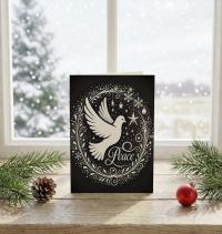Dove of Peace - Christmas Card - Single or Bulk Pack of Christmas Greeting Cards