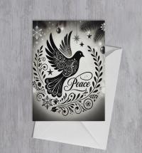 Dove of Peace - Christmas Card - Single or Bulk Pack of Christmas Greeting Cards