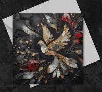 Dove of Peace - Christmas Card - Single or Bulk Pack of Christmas Greeting Cards