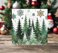Christmas Gift Cards, Large Note Card, Money Card