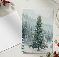 Christmas Gift Cards, Large Note Card, Money Card