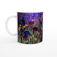 Floral Cups -  Large and Small Ceramic Mugs