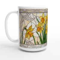 Floral Cups -  Large and Small Ceramic Mugs