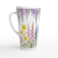 Latte 17oz Ceramic Mug - Coffee or Tea Cup, Extra Tall