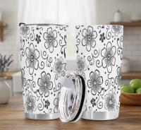 Travel Mug, Stainless Steel, 20 oz Insulated Cup