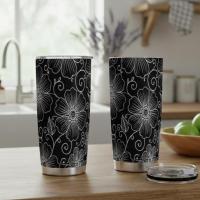 Travel Mug, Stainless Steel, 20 oz Insulated Cup