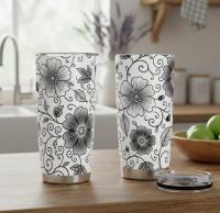 Travel Mug, Stainless Steel, 20 oz Insulated Cup