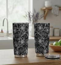 Travel Mug, Stainless Steel, 20 oz Insulated Cup