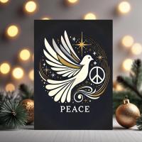 Dove of Peace - Christmas Card - Single or Bulk Pack of Christmas Greeting Cards