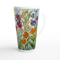 Latte 17oz Ceramic Mug - Coffee or Tea Cup, Extra Tall