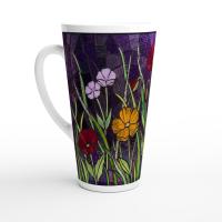 Latte 17oz Ceramic Mug - Coffee or Tea Cup, Extra Tall