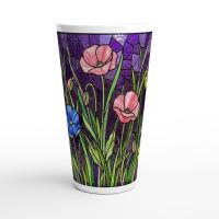 Latte 17oz Ceramic Mug - Coffee or Tea Cup, Extra Tall