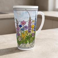 Latte 17oz Ceramic Mug - Coffee or Tea Cup, Extra Tall
