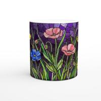 Floral Cups -  Large and Small Ceramic Mugs