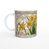 Floral Cups -  Large and Small Ceramic Mugs