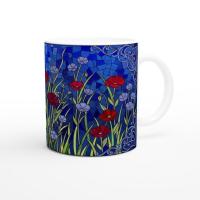 Floral Cups -  Large and Small Ceramic Mugs