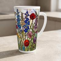 Latte 17oz Ceramic Mug - Coffee or Tea Cup, Extra Tall