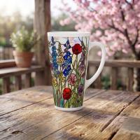 Latte 17oz Ceramic Mug - Coffee or Tea Cup, Extra Tall