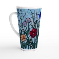Latte 17oz Ceramic Mug - Coffee or Tea Cup, Extra Tall