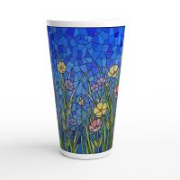Latte 17oz Ceramic Mug - Coffee or Tea Cup, Extra Tall